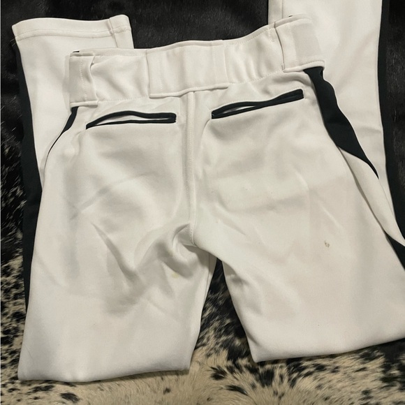 Augusta Sportswear Other - Youth Medium Augusta Sportswear Baseball Pants Loose Leg White‎ Black Striped